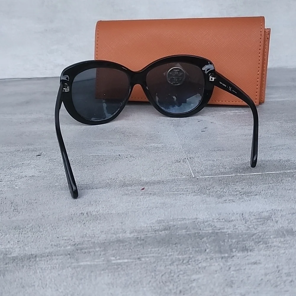 Tory Burch Rhinestone Cat Eye Sunglasses TY7057- B